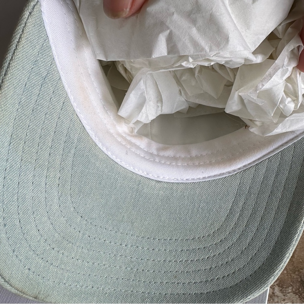 Celine light denim baseball Cap - Picture 6 of 11
